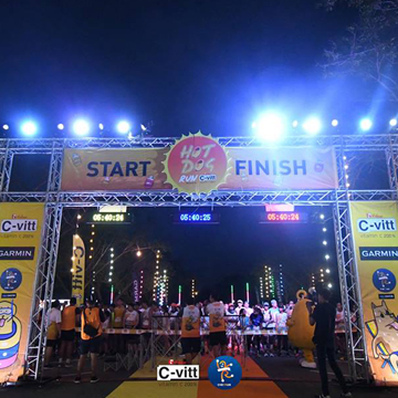 C-vitt Hot Dog Run 2019 ณ พุทธมณฑล ศาลายา ถนนอุทยานอักษะ